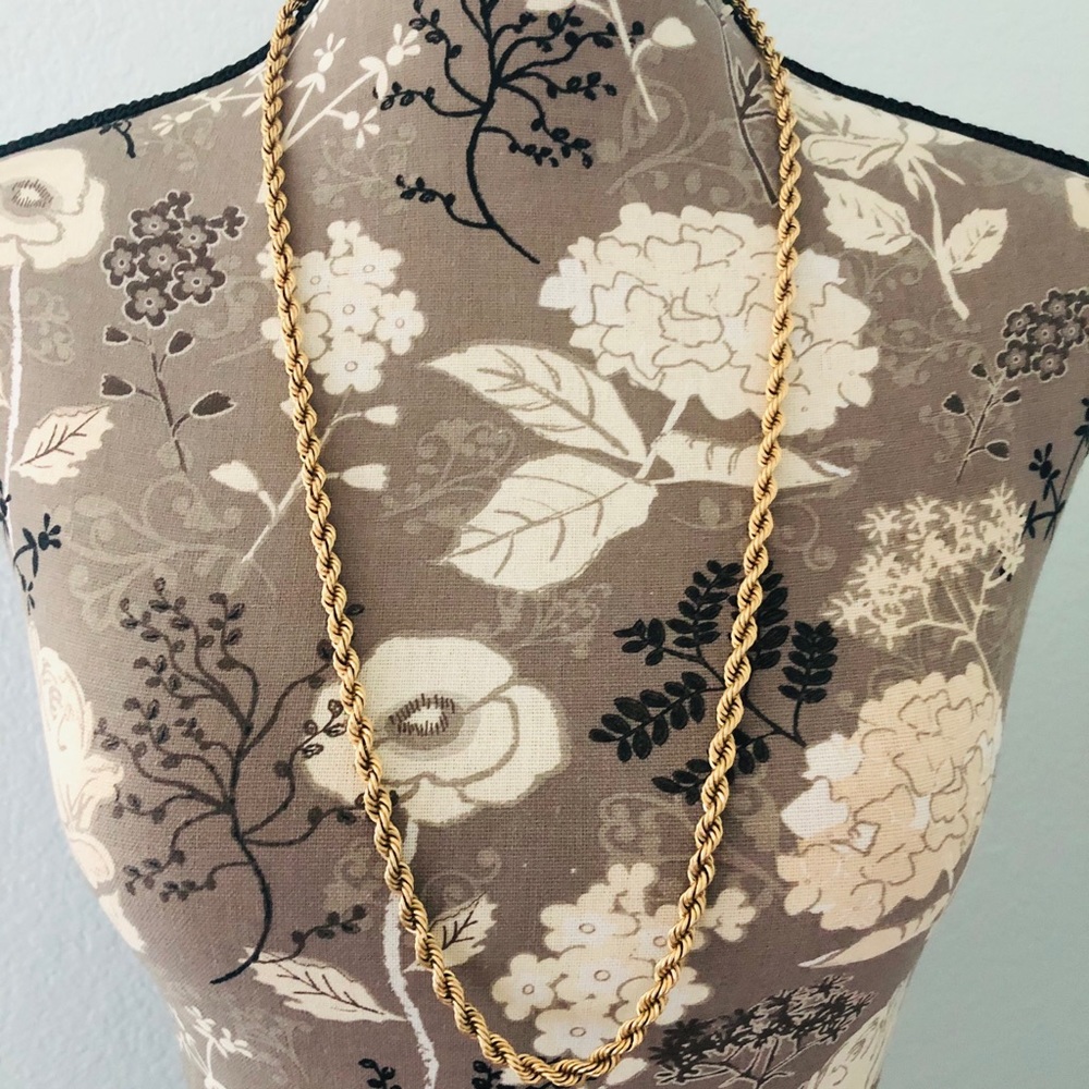 14k gold rope chain 86,80gr diamond cut